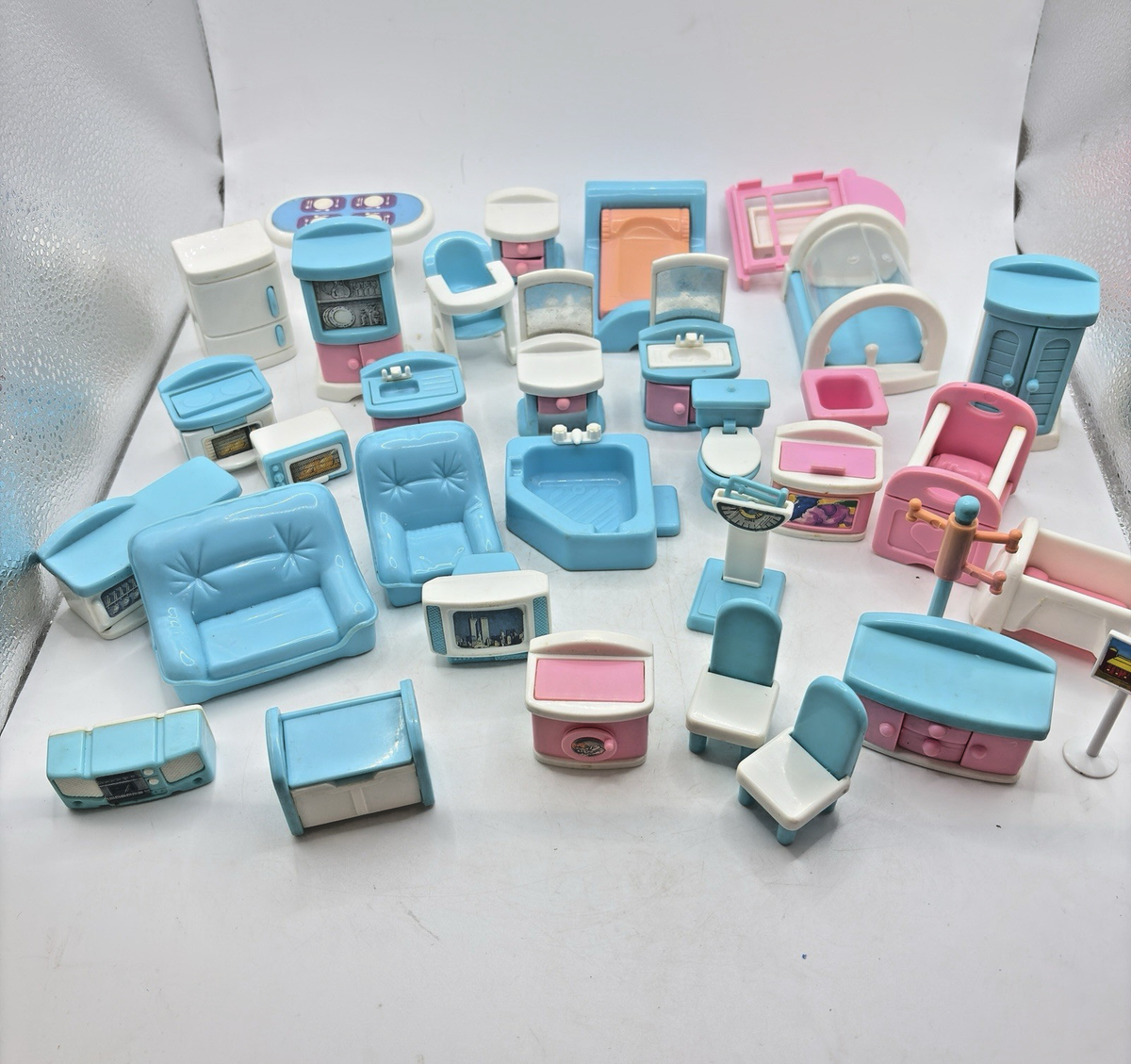 My Sweet Home Dollhouse Furniture & Dolls Y2K 90s 30+ Vintage 1996