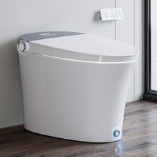 Smart Bidet Toilet with Auto Flush Heated Seat,Warm Water,Digital Display