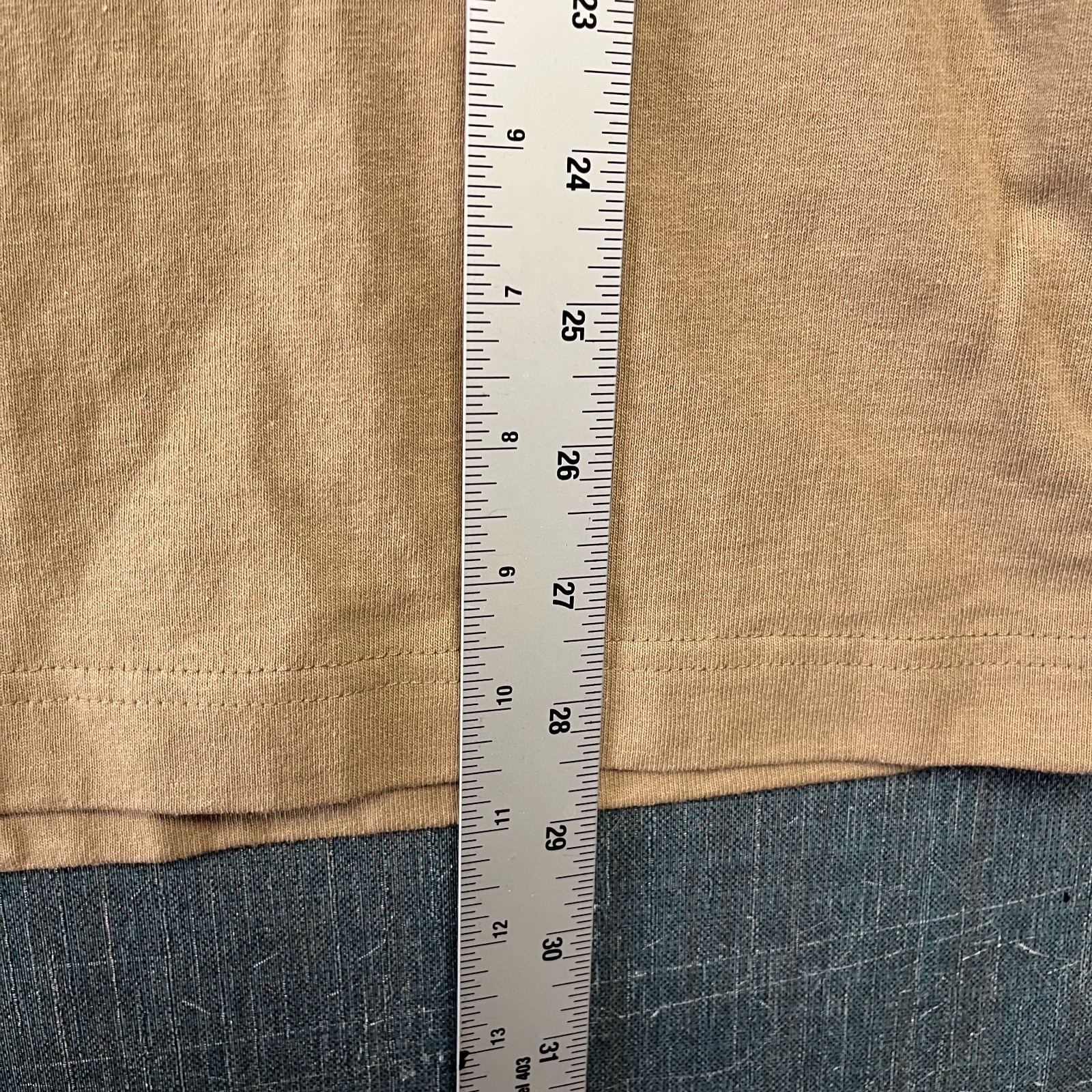 Carhartt K87 Men's T-Shirt SizeL Brown Short Sleeve Heavyweight Pocket Loose Fit thumbnail 14