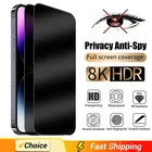Privacy Screen Protector for iPhone 16 15 14 13 11 X XR XS Max Anti Spy Glass US