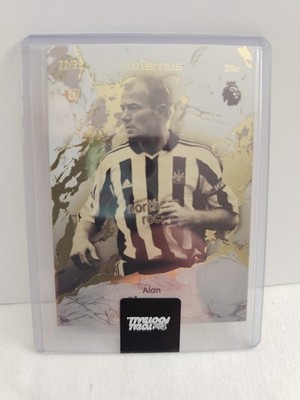 Topps Total Football 25/26 Alan Shearer Aeternus /99 Newcastle United Legend