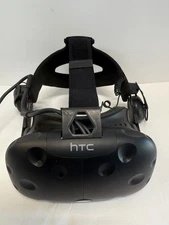 *Adult Owned* HTC Vive VR Headset System Kit Controllers Base Station Cords