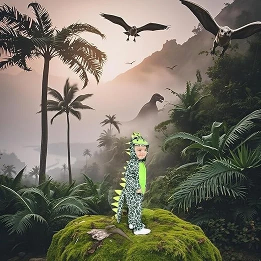 Disfraz de dinosaurio para bebé niño pequeño niños niñas niños animal Halloween 12-18 meses Foto 3 de 3
