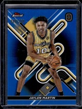 2022-23 Finest Overtime Elite #13 Jaylen Martin Blue Refractor #/150