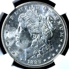 1882-S Morgan Silver Dollar NGC MS65 GEM BU Blast White Frosty Luster $1