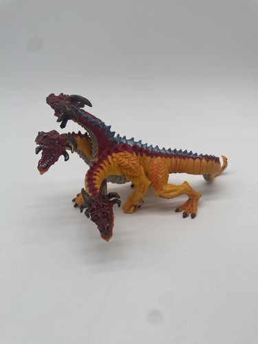Action Figure Safari Ltd. Three Headed Fire Breathing Dragon 2010 Hydra - Picture 2 of 3