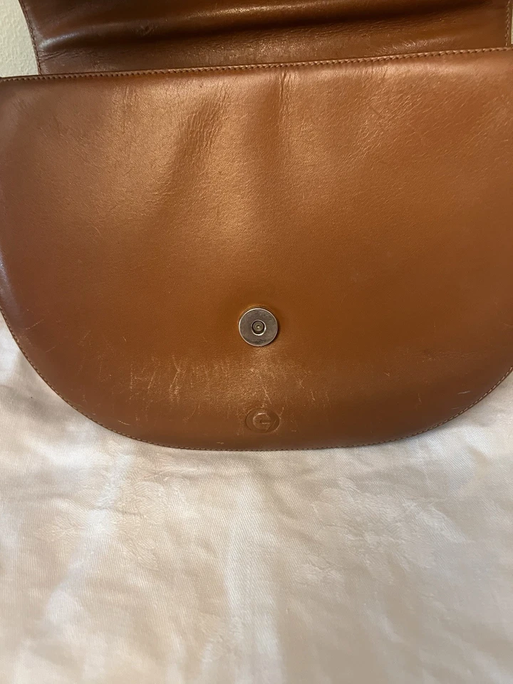 Gheradelli Brown Crossbody Embossed Purse - Image 2 of 4
