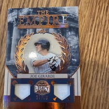 2025 Leaf Bronx Legacy The Empire Joe Giraud  Patch Card 27/50 Te-21
