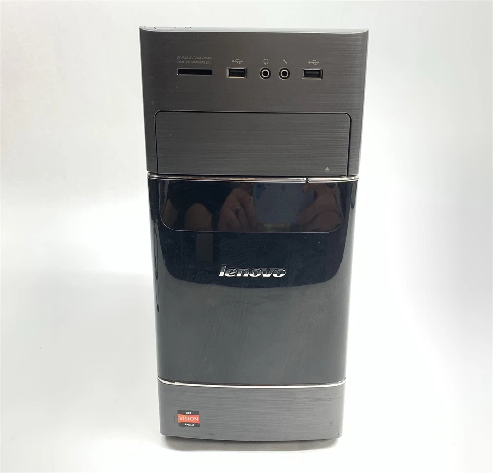 Lenovo Desktop PC H535 MT AMD A8-5500 3.20GHz 16GB 1TB SSD Windows 10 PC HD8490 - Image 2 of 4