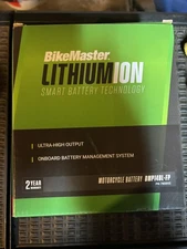 BikeMaster Lithium 2.0 Battery BMP14BL-FP #BMP14BL-FP LCD