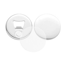 Button Maker Supplies 50 Sets 2.28 in / 58 mm Magnet Button Parts, with Magnetic