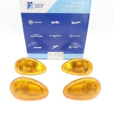 Blinker Set vorne und hinten Orange Original für Piaggio Vespa ET2 ET4 50 125