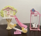 Barbie Kelly Playground Tree House Playset Vintage Mattel 1997 Y2K Missing tree