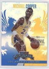 2013 Panini Crusade Blue 2014 National Convention 4/5 Michael Cooper #13 HOF b9u