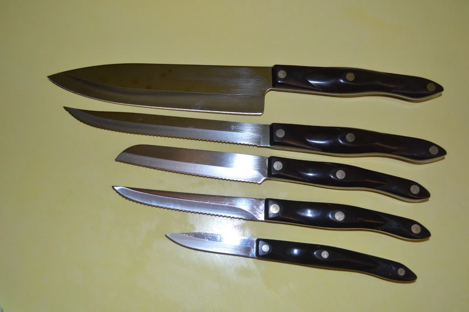 Cutco пространства экономия набор с блоком - 5 нож набор с компактный блок для хранения - Изображение 3 из 4