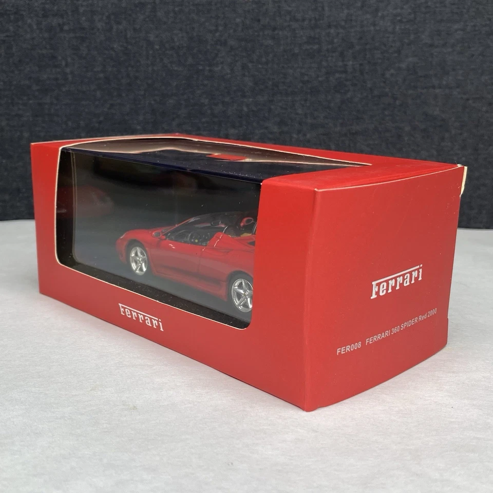 IXO Hotwheels 2000 Ferrari 360 Spider Red 1/43 Scale FER008 - Image 3 of 4