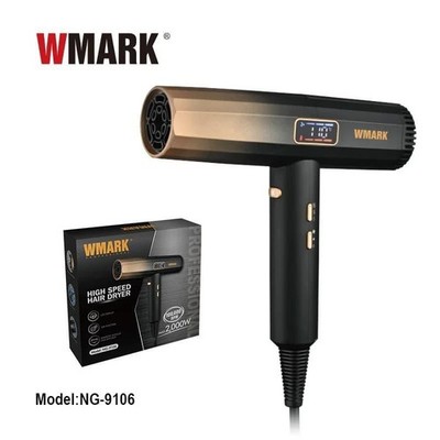 WMARK NG-9106 Hair Dryer – Lightweight 2000W Pro Blow Dryer