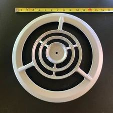 1960’s Style NuTone Exhaust Fan Silver Metal Cover/Grill 13.5" Diameter Broan