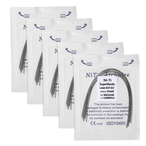 Sale Ortho NITI Arch Wire/Stainless/NITI Rectangular Arch Wire Full Sizes - Afbeelding 97 van 176