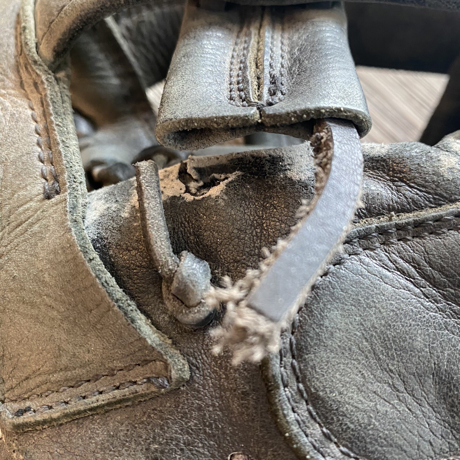 Mizuno GXS55B5 34" Women's Softball Catchers Mitt RH Thrower NEEDS REPAIR eBay