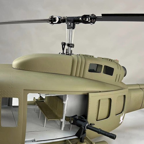 Militar 800 Tamaño UH-1D Ejército ARF RC Helicóptero Fuselaje 800 Tamaño UH1D SM2.0 KIT - Imagen 9 de 12