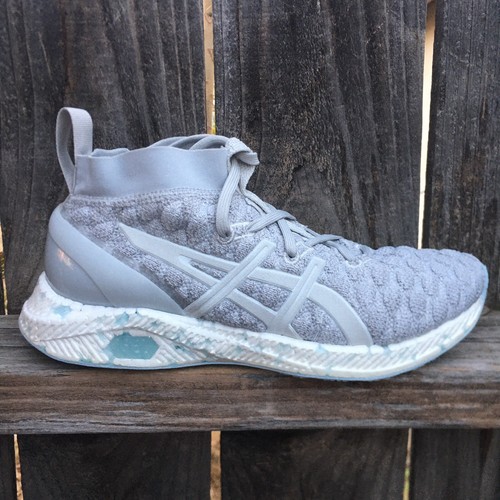 Asics Womens Running Shoes Hyper Gel Glacier Grey Sky
