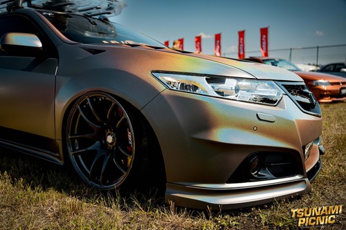Parachoques delantero "Modulo Style" + herrajes de instalación para Acura TSX 2008-2014 - Imagen 6 de 22