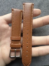 Vintage Watch Strap 20 mm Lizard Calf Nos Top Quality V6