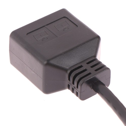 Ethernet Splitter RJ45 1 Male to 2 Female LAN Ethernet Cable Splitter Cable - Afbeelding 12 van 12