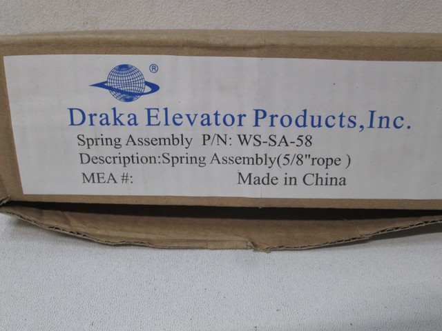 Draka Elevator Spring Assembly 5/8