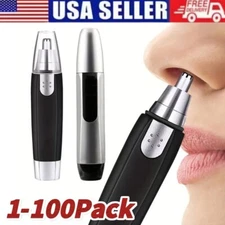 Electric Nose Ear Hair Trimmer Face Eyebrow Mustache Beard Shaver Clipper Unisex