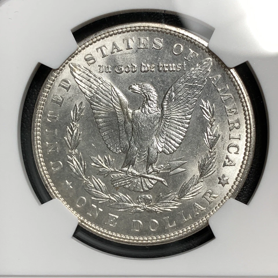 1902-P $ MORGAN SILVER DOLLAR NGC MS61 "BETTER DATE" - Image 4 of 4