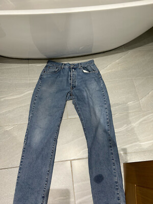 Mens Replay M914 ANBASS Slim Tapered Blue Jeans W34 L36