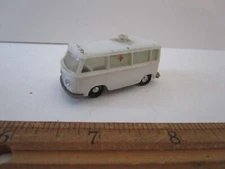Vintage HO 1/87 Scale Eko Spain Ford Ambulance Van Car Vehicle For Train layout