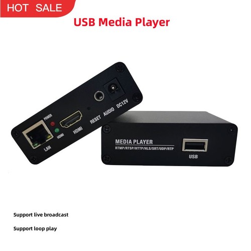 USB Media Player USB to HDMI Video Player for Live Streaming USB Player 1W #NEW