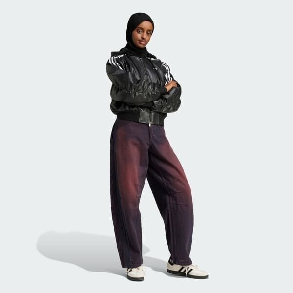 adidas Adilenium Season 3 Vintage Faux Leather Jacket Black adidas Adilenium Season 3 Vintage Faux Leather Jacket Black