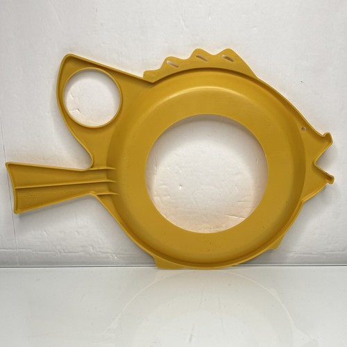 Set piatti vintage festa pesce piatto tazza porta giro snack pranzo MCM 1966 - Foto 10 di 10