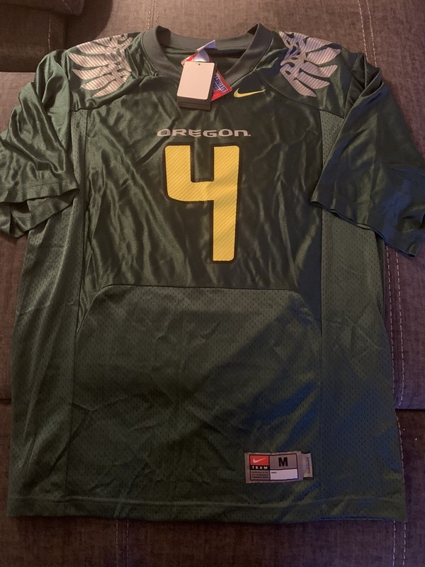 Nike Oregon Ducks Rivalry Elite Speed Carbon Wing Team Jersey Pac12 football