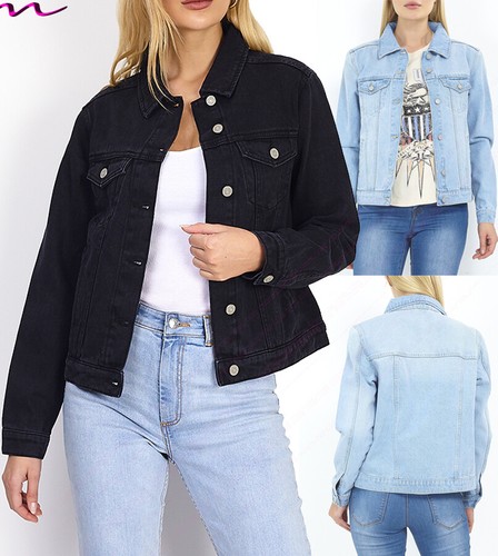 NEW DENIM JACKET LADIES WESTERN STYLE 