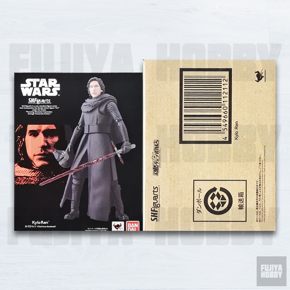 新品・未開封　BANDAI SHFiguarts Kylo Ren カイロ・レン Amazon.com: Star Wars The Force Awakens S.H. Figuarts Kylo