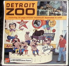 DETROIT ZOO Belle Isle MICHIGAN 3d View-Master 3 Reel Packet NEW SEALED