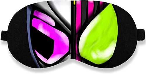 Super Hero Face Eye Kamen Rider Masked Rider Halloween Costume eye mask silk new - Picture 14 of 16