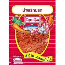 Na-Rok Chili Flake Chili Paste Mixed Fish Meat Spicy Thai Food 22gx6 Thai-Derm