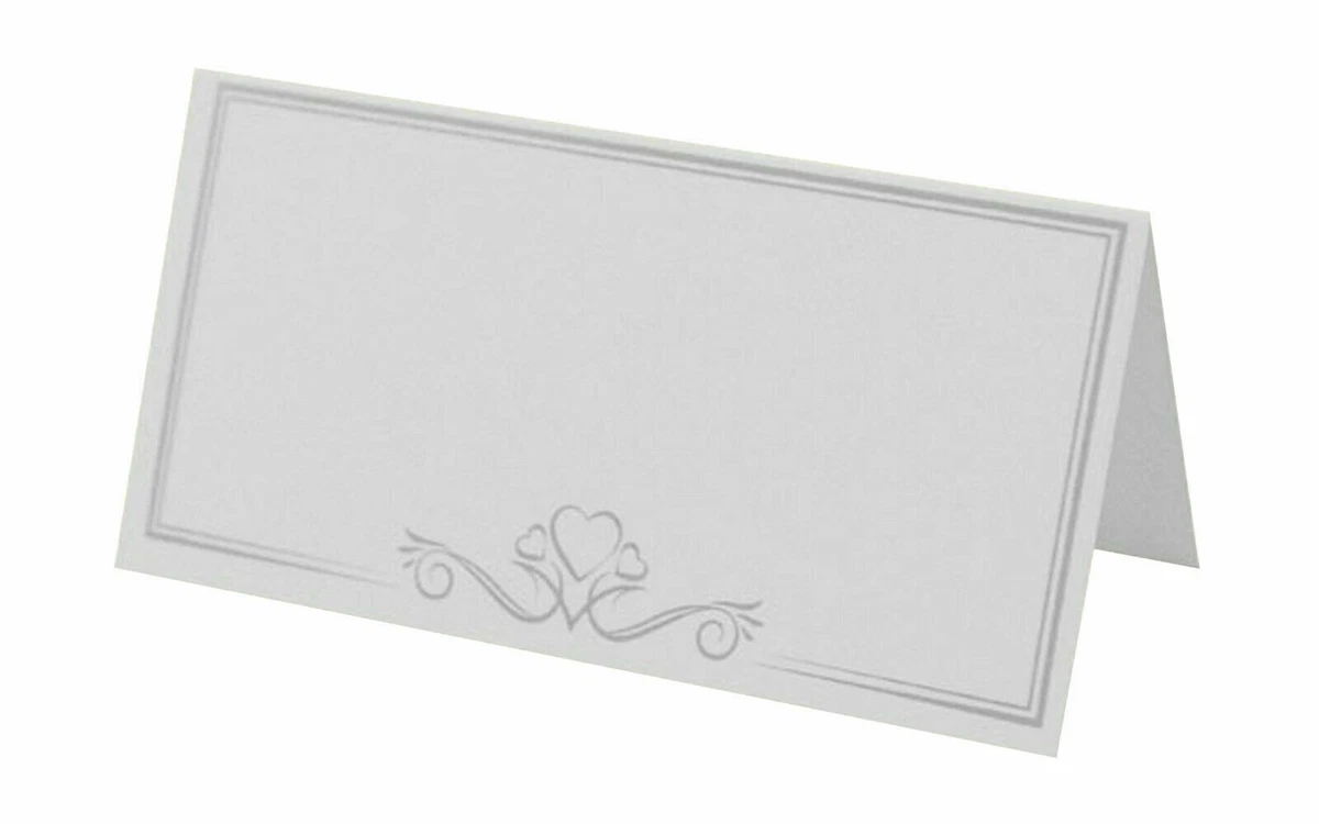 White name cards sale