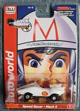 Auto World Thunderjet UltraG Silver Screen Machines Speed Racer X Shooting Star