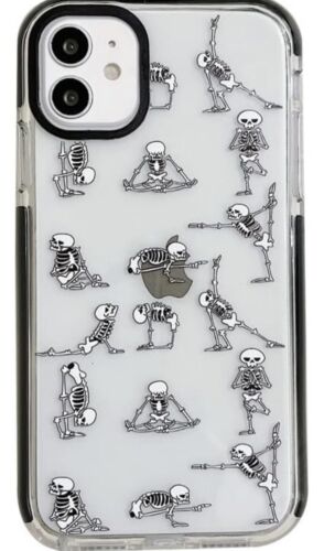batoivai Funny Cute Yoga Skeleton Illustration Phone Case iPhone  For 11 Pro - Bild 1 von 1