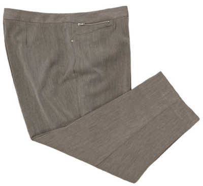 NWT Jones New York Signature Women's Woven Stretch Dress Pants 22W Taupe  Heather | eBay