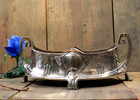 Antique French Silver Plated ART NOUVEAU Jardiniere Planter Centerpiece c1910