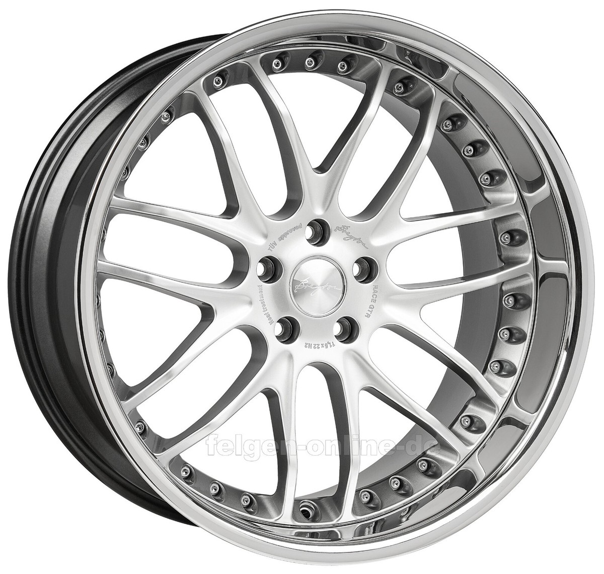 ベルリン 750年記念 Breyton GTR Hyper Silver + Continental + Kompletträder in 22