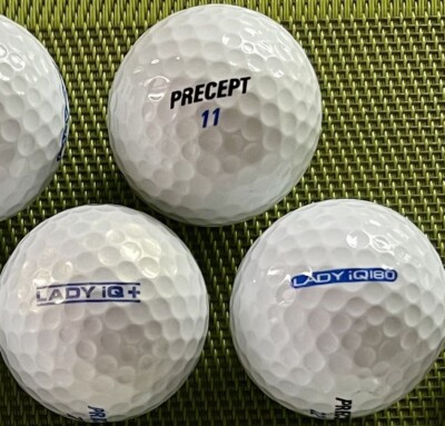 35 GOLFBÄLLE Precept Lady IQ Mix, gute Qualität (AAAA-AA), Weiß, Turnierbälle !